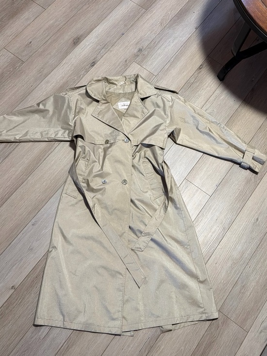 Worthington Jackets & Blazers - Worthington Neutral Beige Trench Coat with Belt
